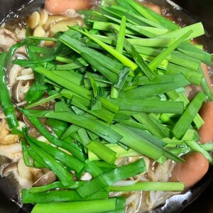 モツ鍋風☆モツ野菜スープ【簡単なのに本格】
